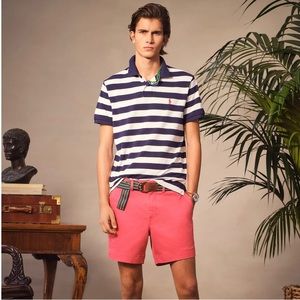 Polo Ralph Lauren Straight Fit Coral shorts Sz 34